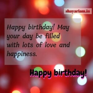 100+ Happy Birthday Shayari in English For Your Loved Ones - Shayariam